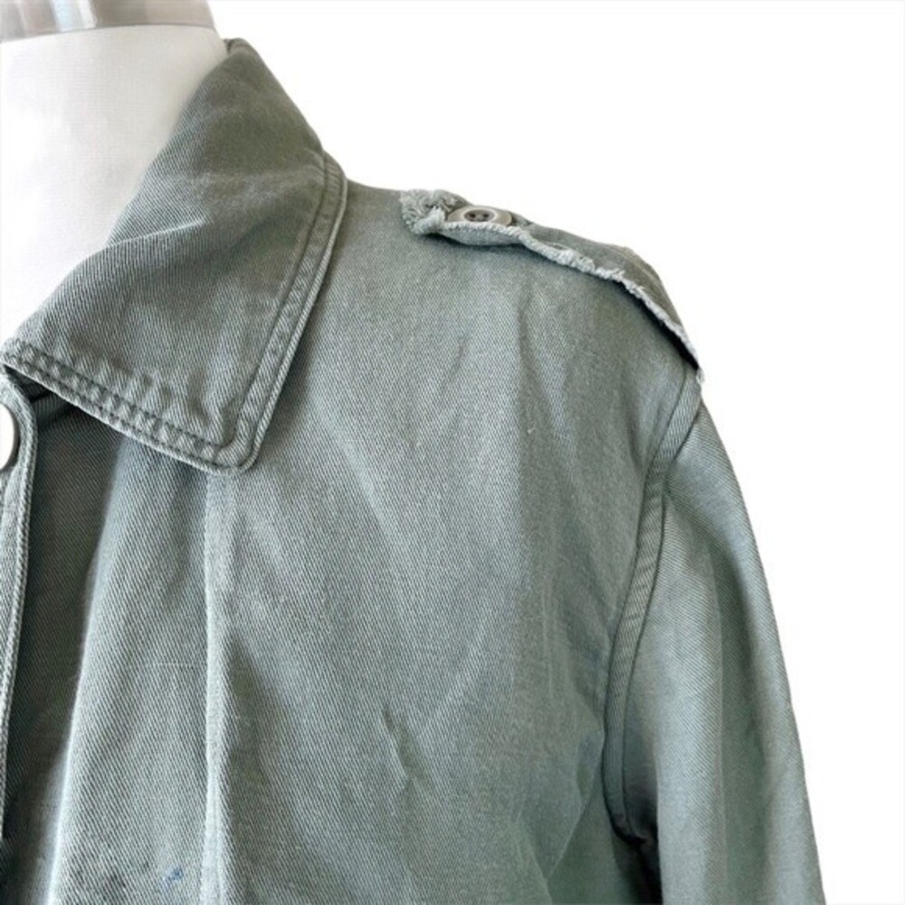 Rails Xs Barclay Cropped Utility Jacket Sage - image 4